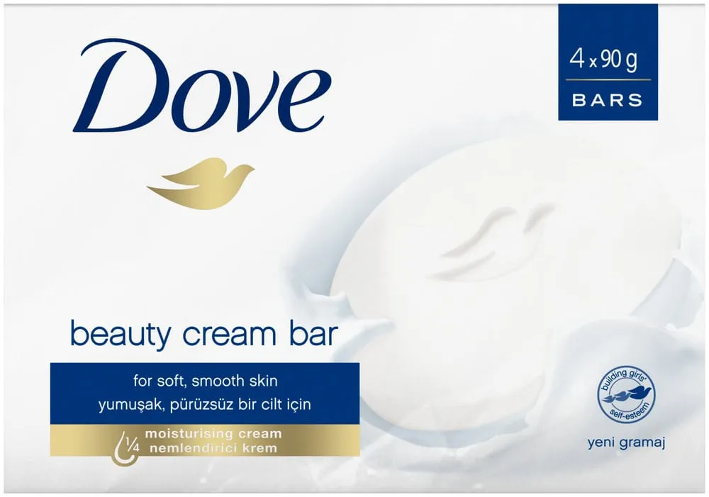 Dove Beauty Cream Bar 4 x 90g