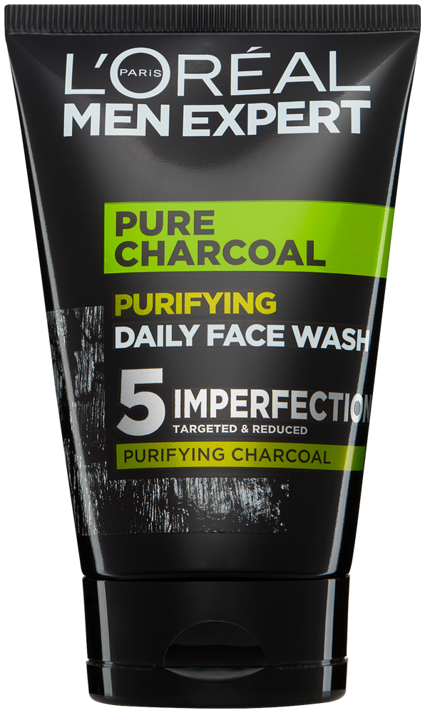 L'oréal Paris Men Expert Pure Charcoal Purifying Daily Face Wash 100ml
