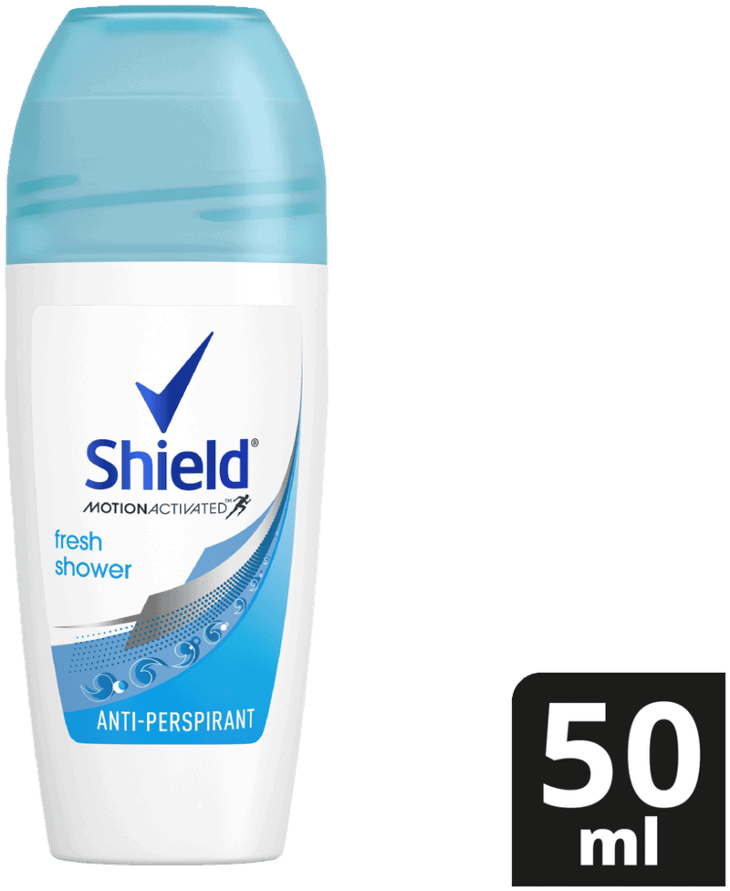 Shield Women Fresh Shower Antiperspirant Roll-On Deodorant 50ml