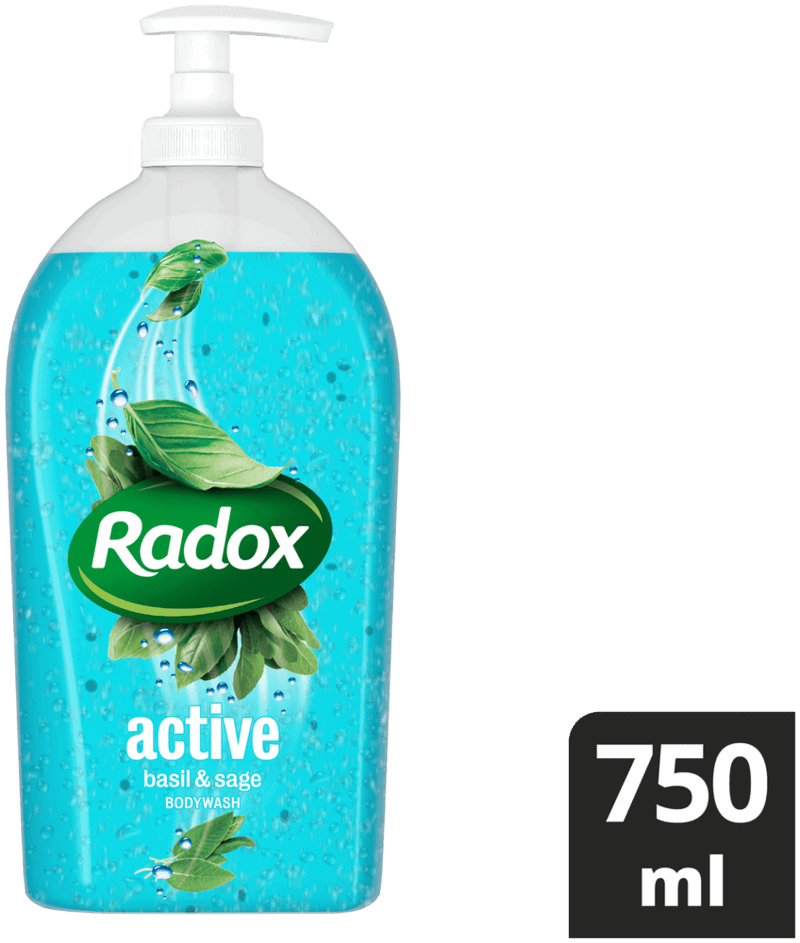 Radox Feel Active Bodywash 750ml