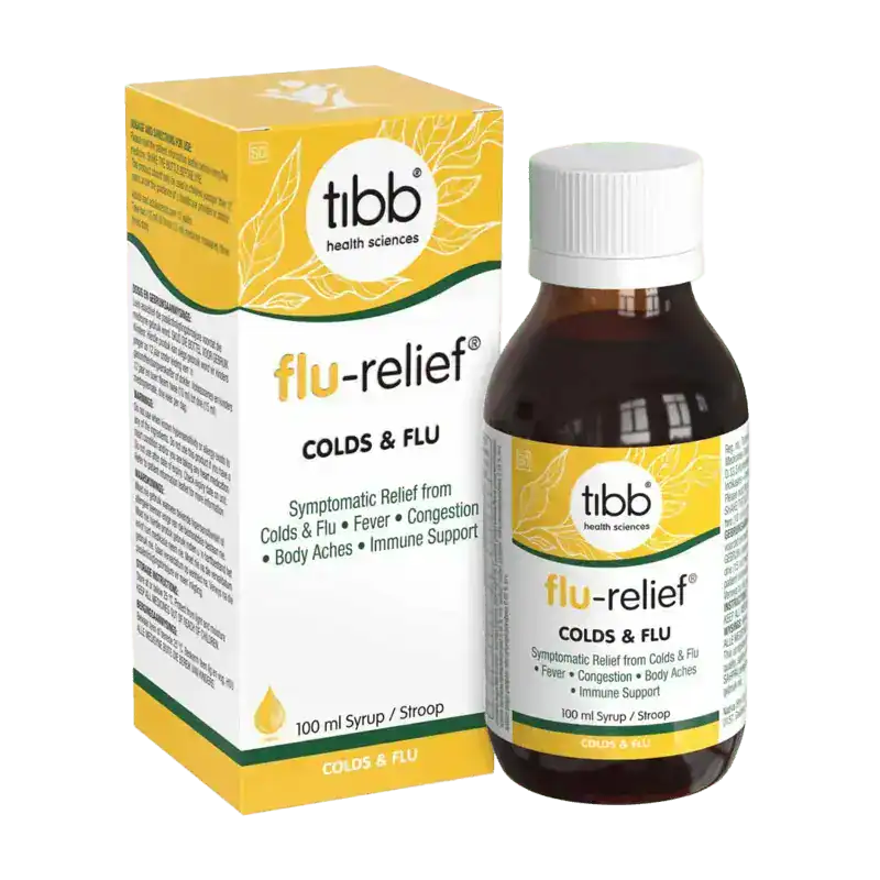 Tibb FLU-RELIEF SYRUP 100ML (TIBB)
