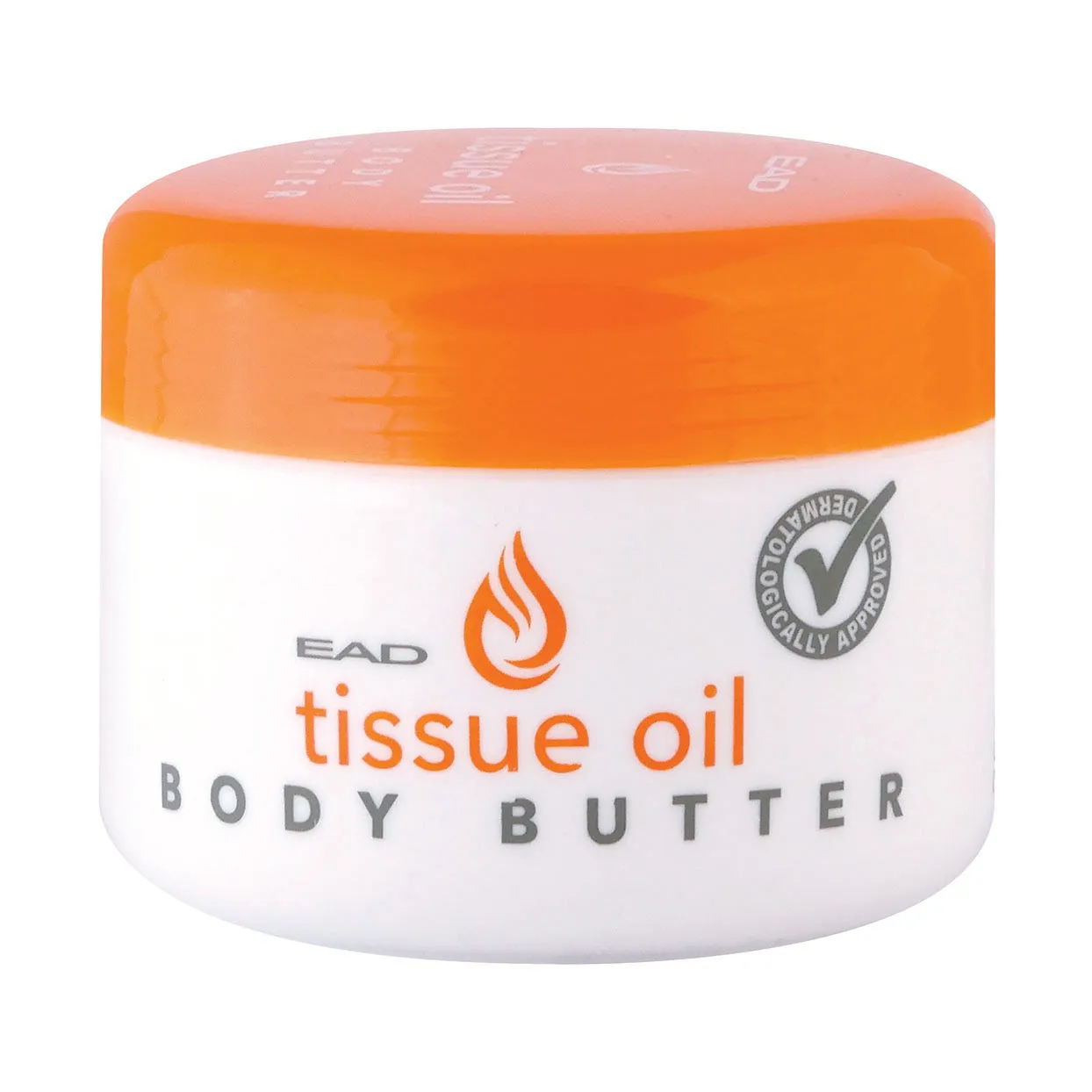 Front of EAD Tissue Oil Body Butter 250ml tub