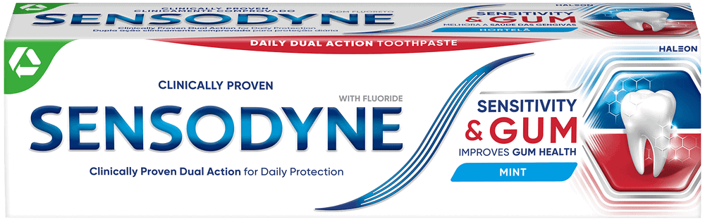 Sensodyne Sensitivity & Gum Whitening Fluoride Toothpaste 75ml
