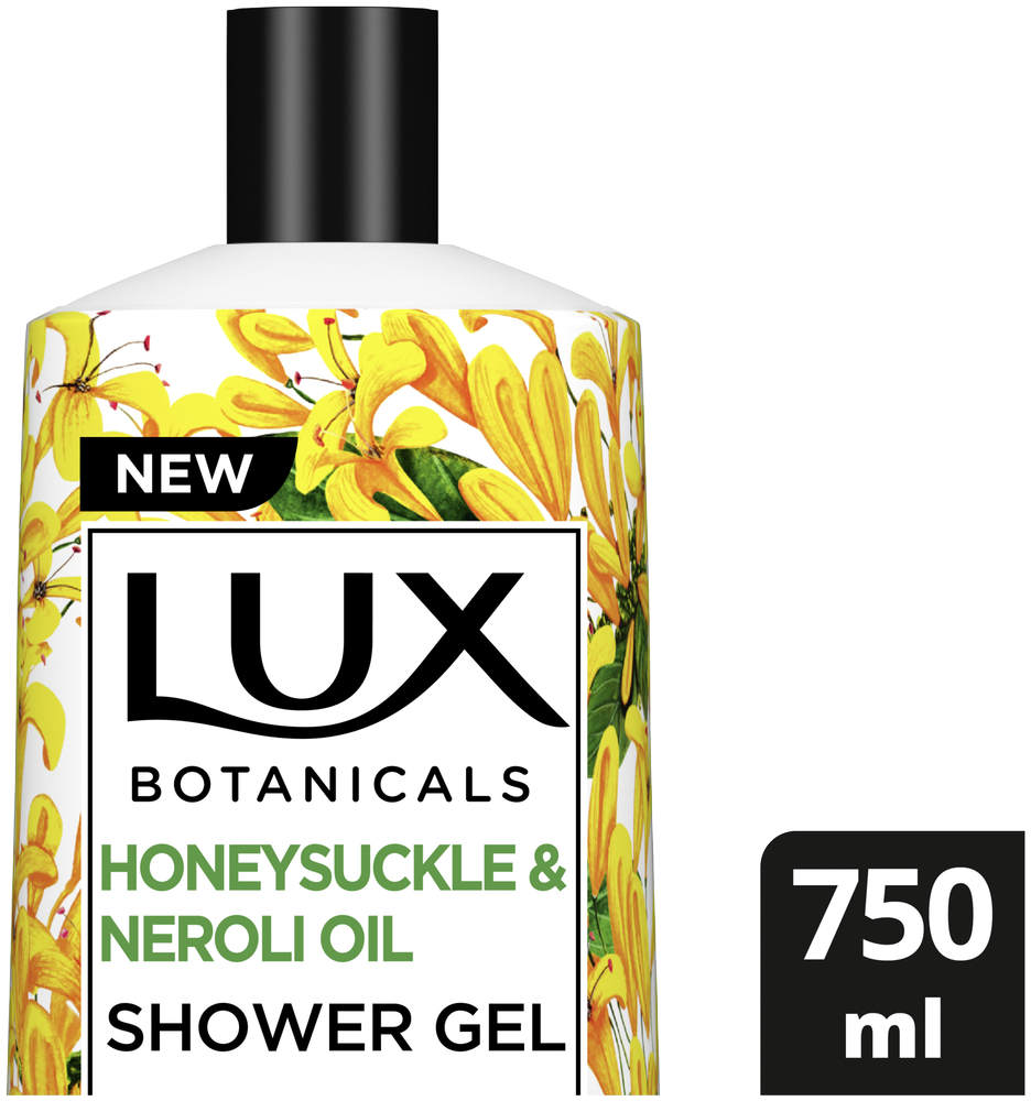 LUX Botanicals Honeysuckle and Neroli Oil Moisturizing Body Wash 750ml