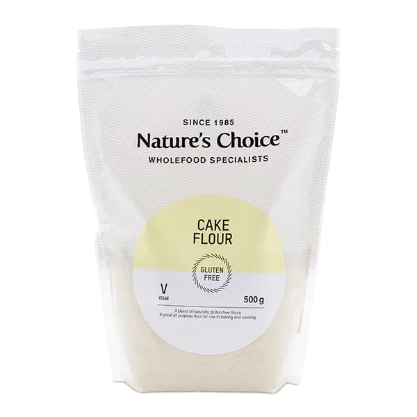 Front of Nature's Choice Gluten Free Cake Flour 500 g pouch