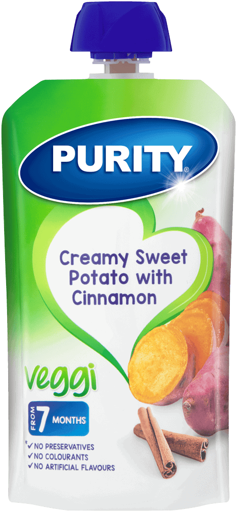 Purity From 7 Months Creamy Sweet Potato with Cinnamon Veggi 110ml