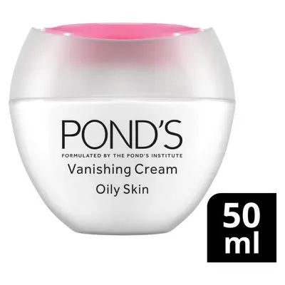 Front of Pond's Vanishing Cream Normal/Oily Skin 50 ml jar