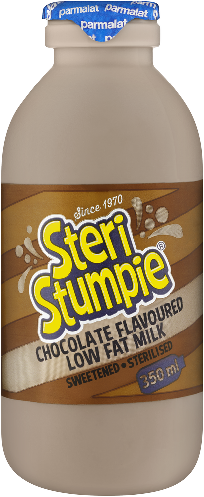 Steri Stumpie Chocolate Flavoured Low Fat Milk 350ml