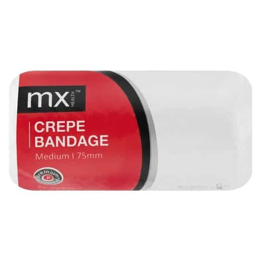 Mx CREPE BANDAGE 75MMX4.5MM-CLIPS