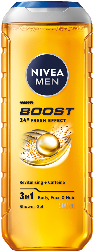 Nivea MEN Boost 3-in-1 Shower Gel 500ml