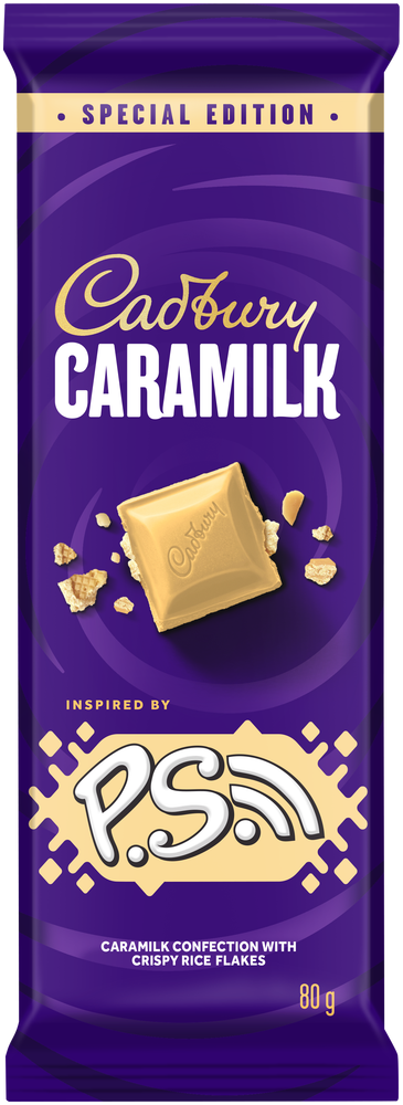 Cadbury Caramilk P.S Inspired Chocolate 80g
