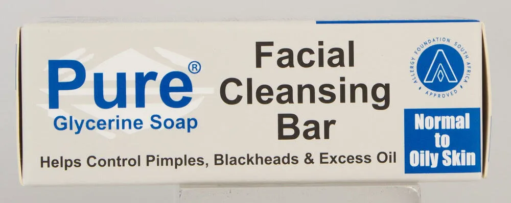 Pure Facial Cleansing Glycerine Bar Soap 100g