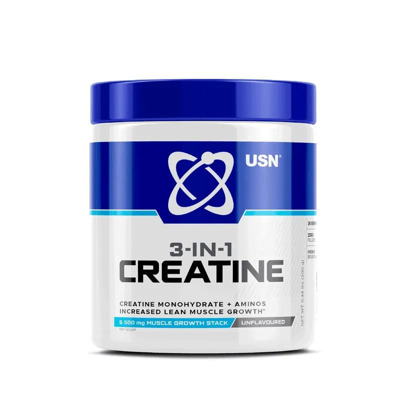 USN CREATINE 3IN1 200G UNFLAV