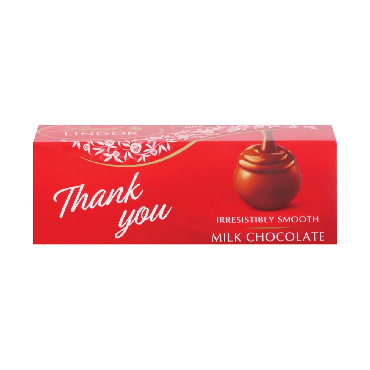 Front of Lindt Lindor Milk Chocolate Truffles 37g box