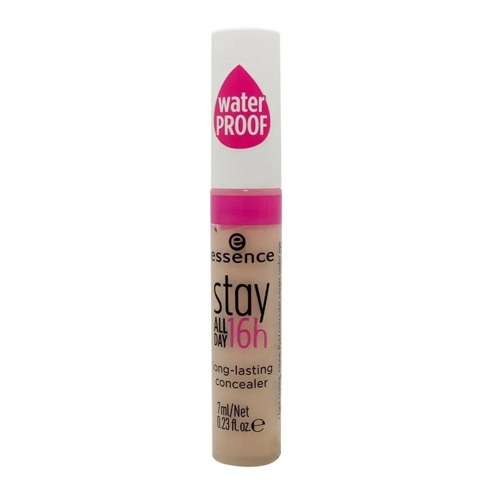 Front of Essence Stay All Day 16h Long-Lasting Concealer 7ml tube with waterproof cap