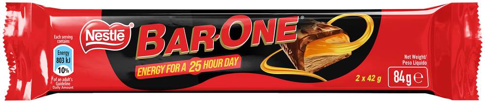 Nestlé Bar-One Milk Chocolate Bar 84g