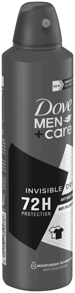 Dove Men+care Men+Care Invisible Dry Anti-Perspirant Deodorant Body Spray 150ml