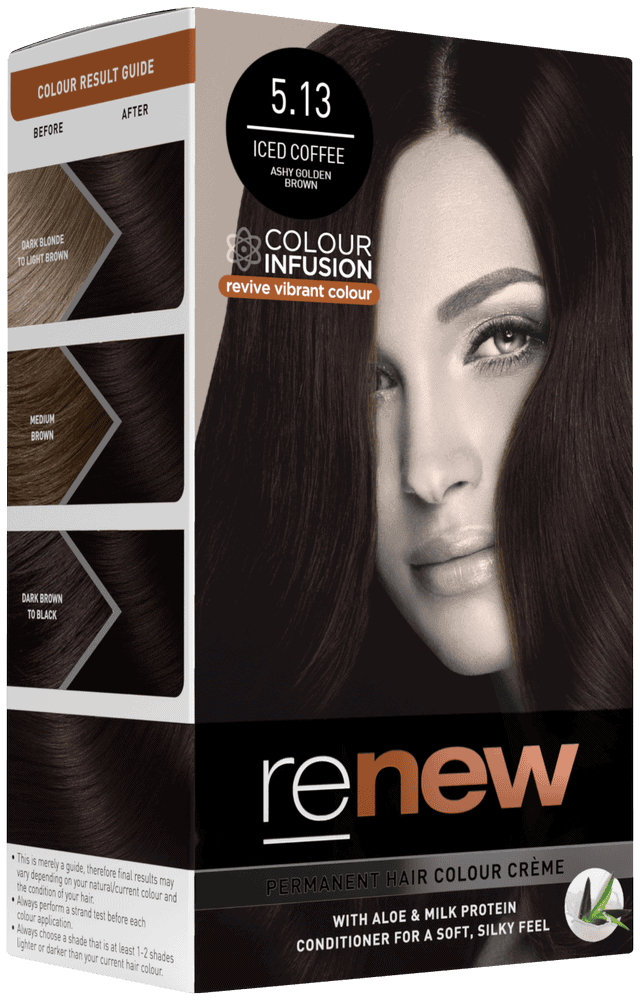 Renew Iced Coffee Permanent Hair Colour Crème 1s