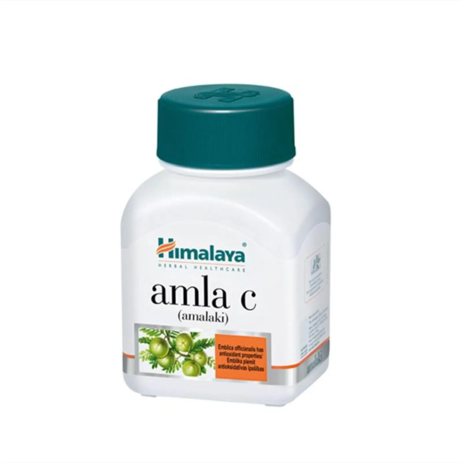 Front of Himalaya Amla C (Amalaki) 60 capsules bottle