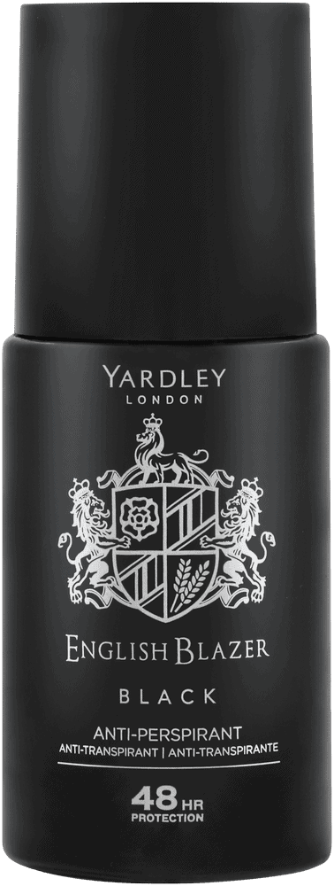 Yardley English Blazer Black Anti-Perspirant Roll-On 50ml