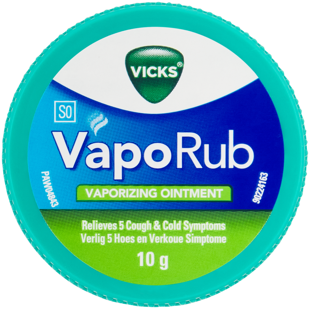 Vicks VapoRub Vaporizing Ointment 10g