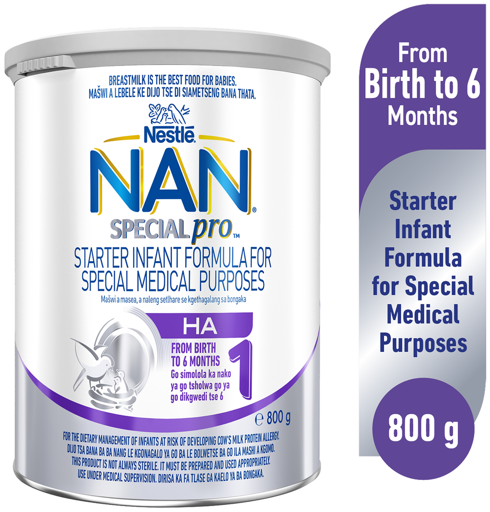 Nestlé NAN Specialpro Stage 1 HA Starter Infant Formula for Special Medical Purposes 800g