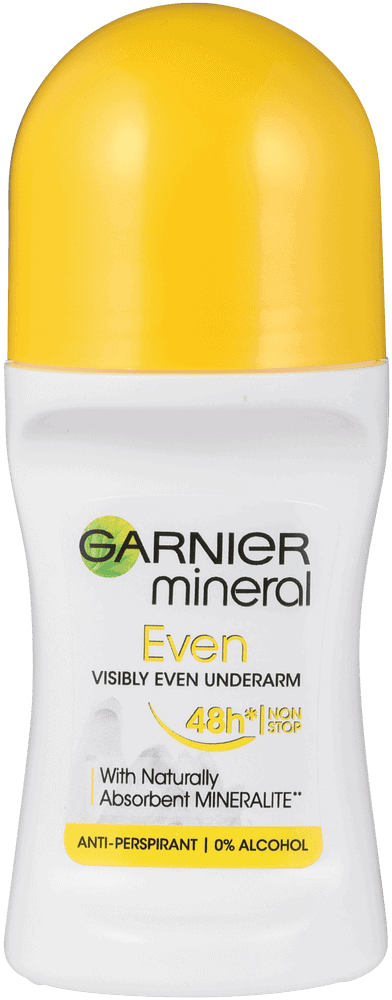 Garnier Mineral Even Anti-Perspirant Roll-On 50ml