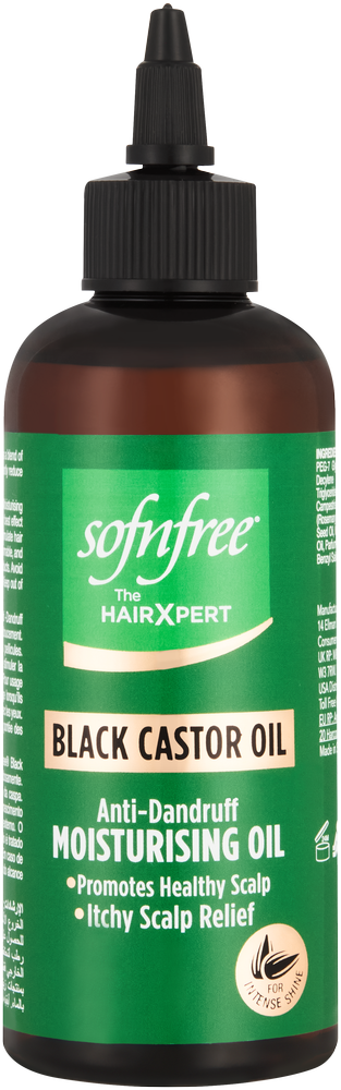 Sofnfree Black Castor Oil Anti-Dandruff Moisturising Oil 200ml