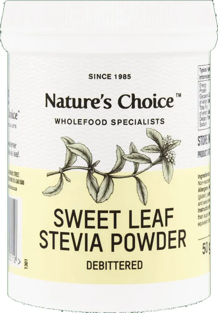 Nature's Choice N/C SWEET LEAF STEVIA 50G