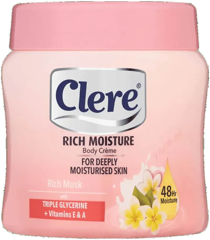Clere Rich Musk Body Crème 300ml