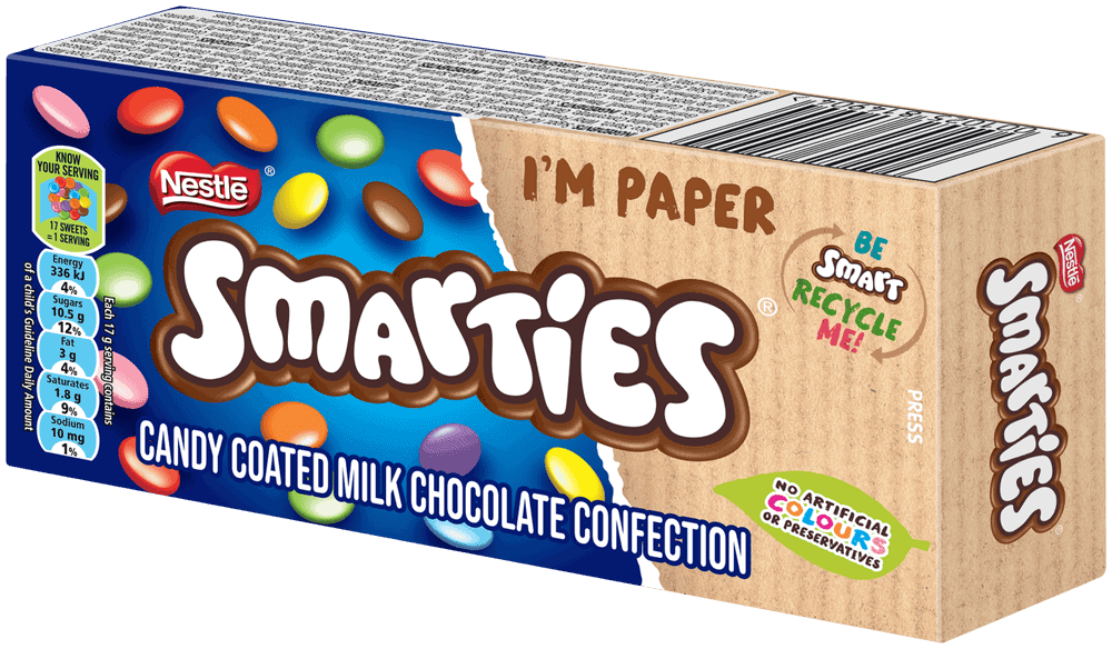 Nestlé Smarties Candy Coated Milk Chocolate Confection 150g