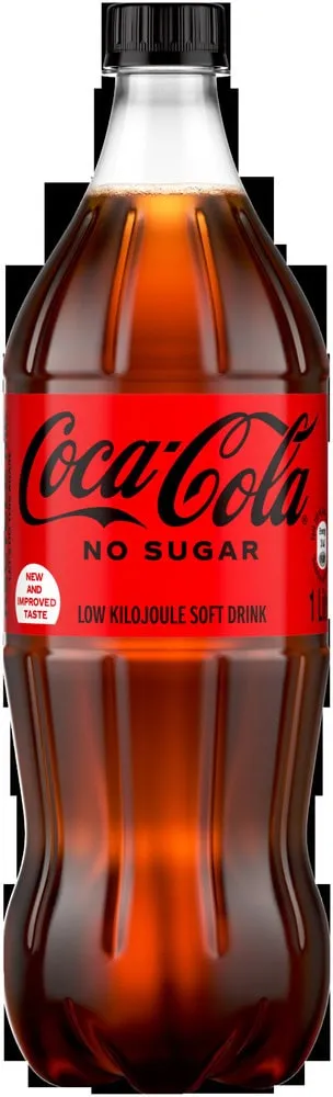 Coca-cola No Sugar Soft Drink 1L
