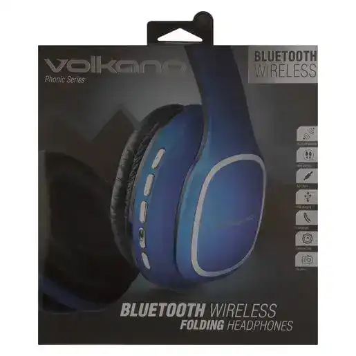 Volkano PHONIC SERIES BT HEADPHONE BLUE
