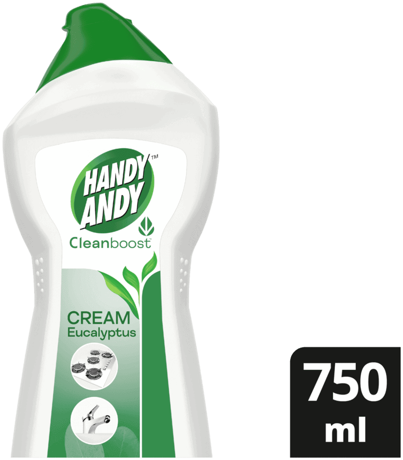Handy Andy Cleanboost Eucalyptus Multipurpose Cleaning Cream 750ml