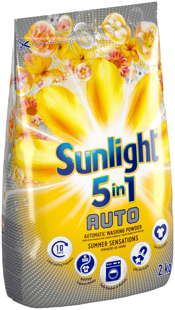 Sunlight 5-in-1 Summer Sensations Autowashing Powder 2kg