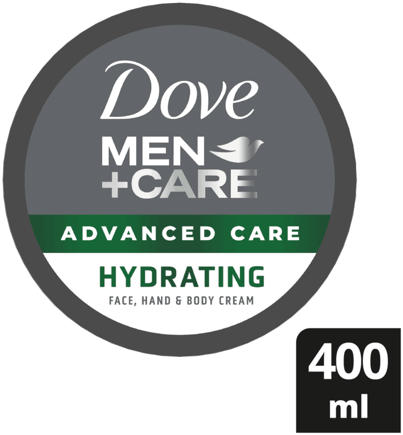 Dove Men+Care Advanced Care Hydrating Face, Hand & Body Cream 400ml