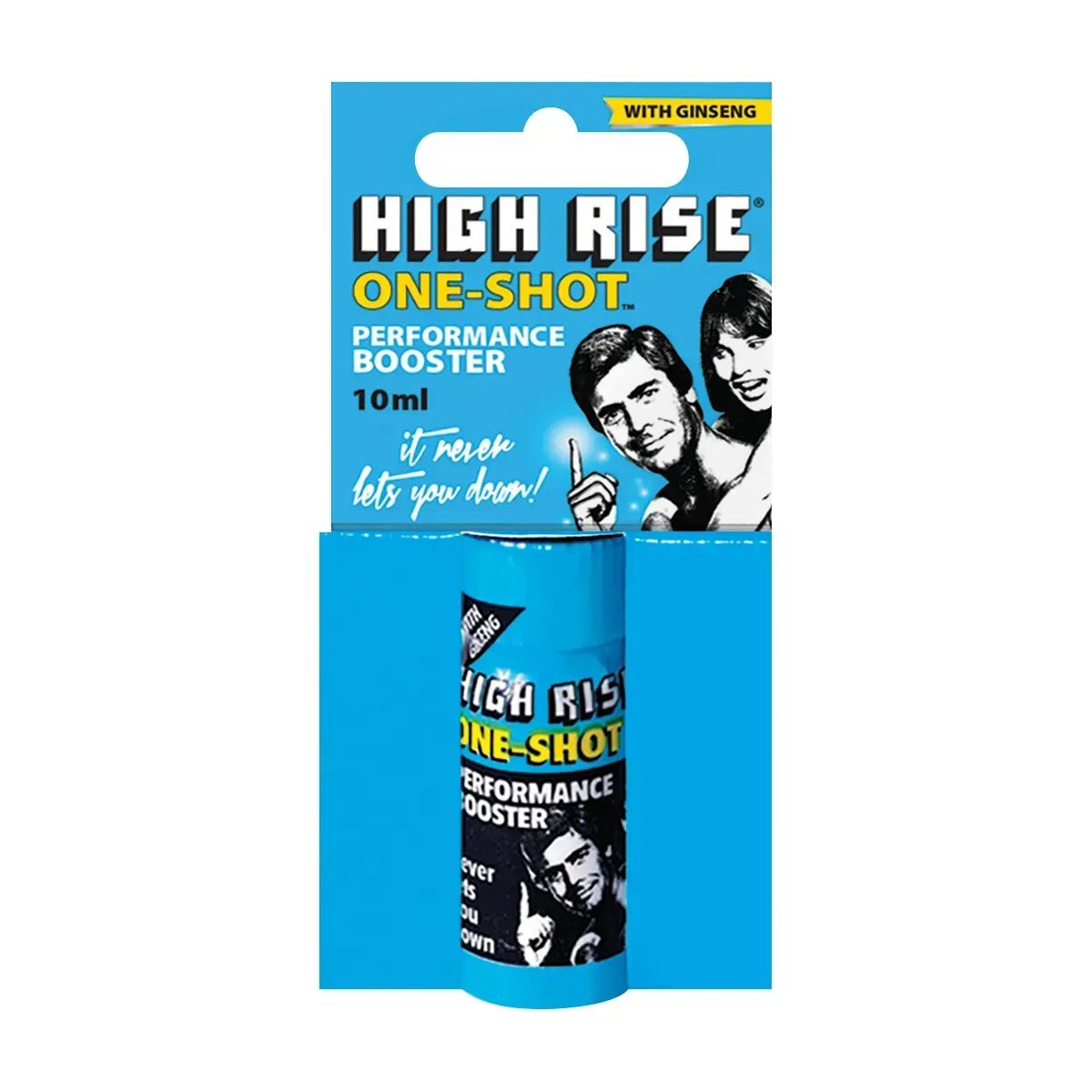 Front of GM Pharmaceuticals High Rise One-Shot Performance Booster 10ml