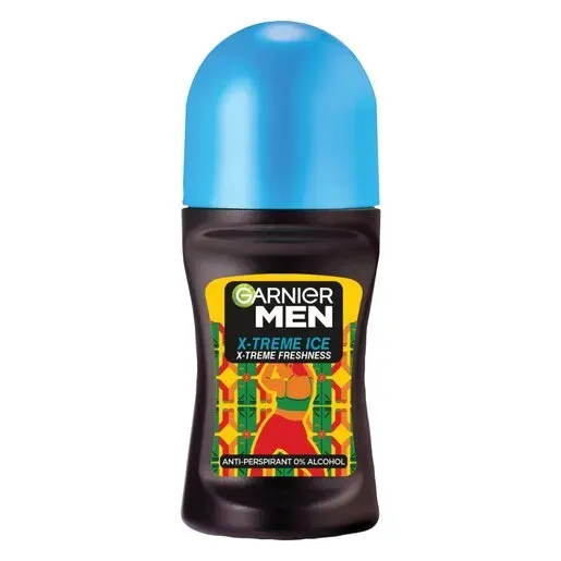Front of Garnier Men Mineral X-Treme Ice Anti-Perspirant Roll-On 50ml