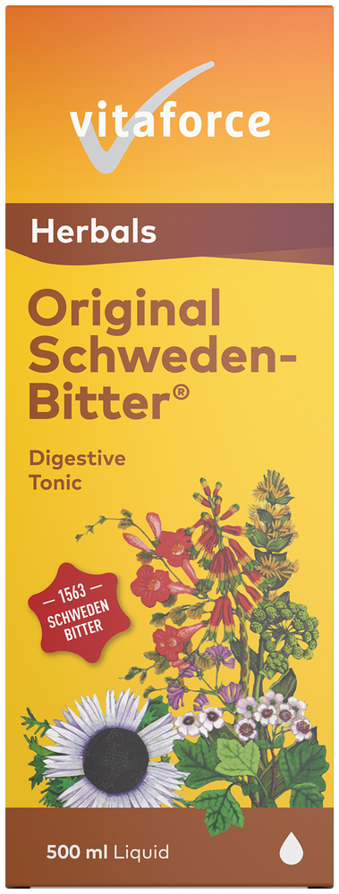 Vitaforce Herbals Original Schweden-Bitter Digestive Tonic Liquid 500ml