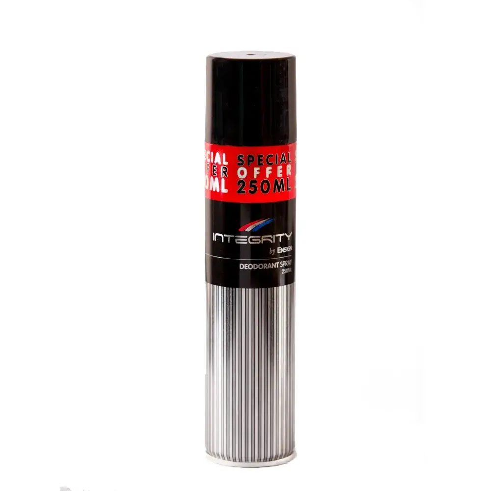 Front of Integrity by Ensign Deodorant Spray 250 ml can