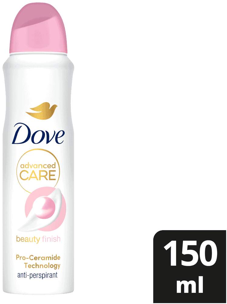 Dove Advanced Care Beauty Finish Anti-Perspirant Body Spray 150ml