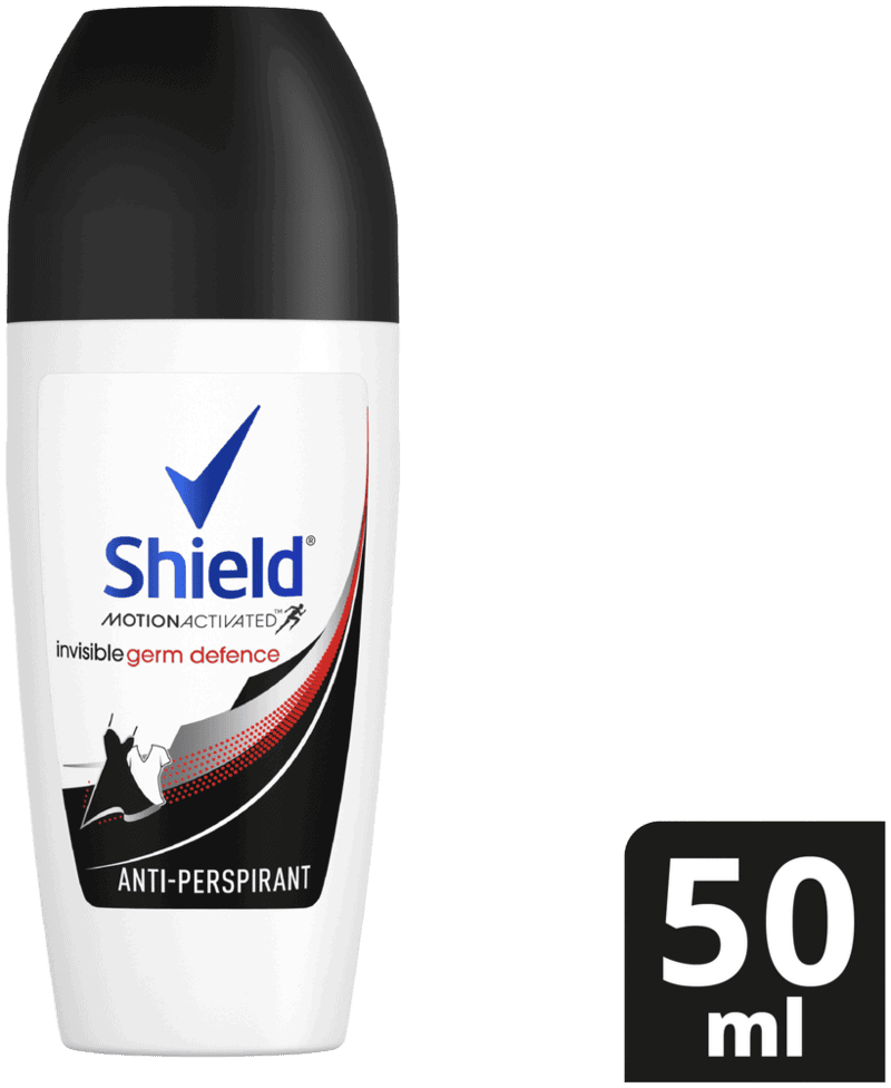 Shield Women Invisible Germ Defence Antiperspirant Roll-On Deodorant 50ml