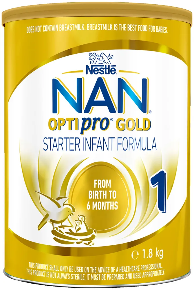 Nestlé NANKID Optipro Gold Stage 1 Starter Infant Formula 1.8kg