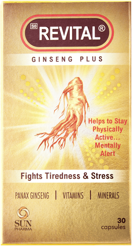 Revital Ginseng Plus Supplement Capsules 30pk 30pk
