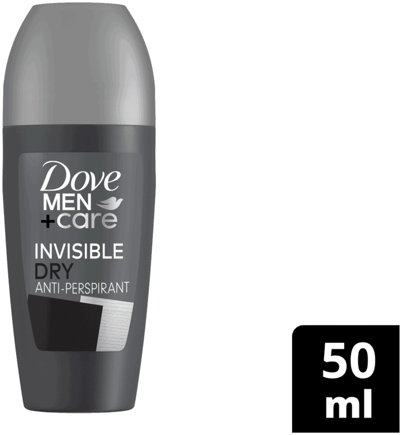 Dove Men+care Men+Care Invisible Dry Antiperspirant Roll-On Deodorant 50ml
