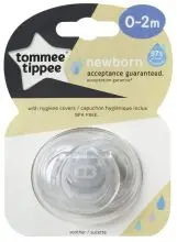 Front pack of Tommee Tippee Newborn Soother 0-2m