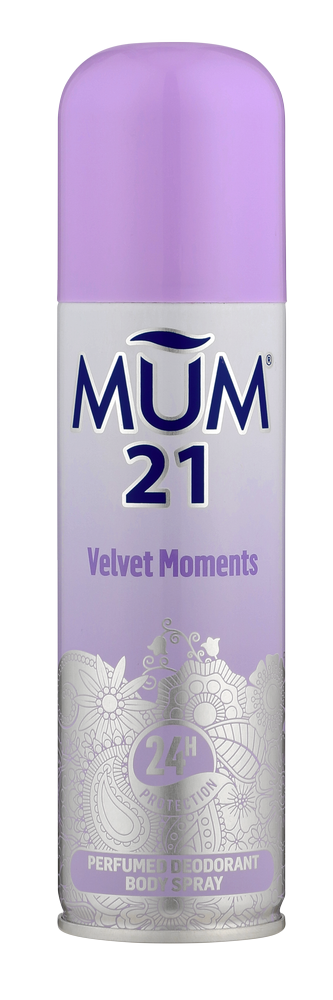 MUM 21 Velvet Moments Perfumed Deodorant Body Spray 120ml