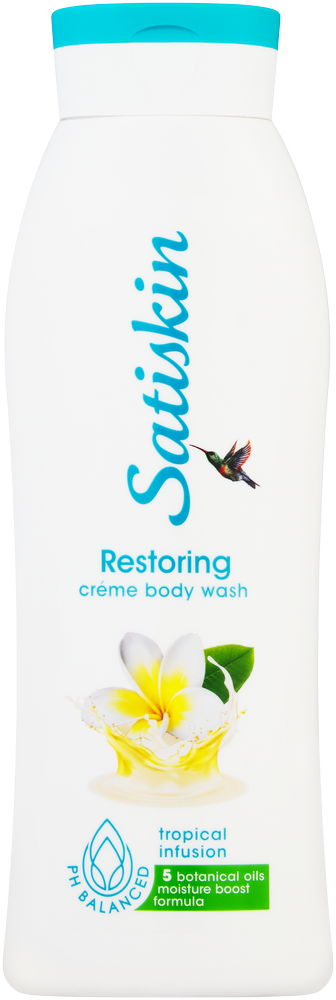 Satiskin Tropical Infusion Crème Body Wash 500ml