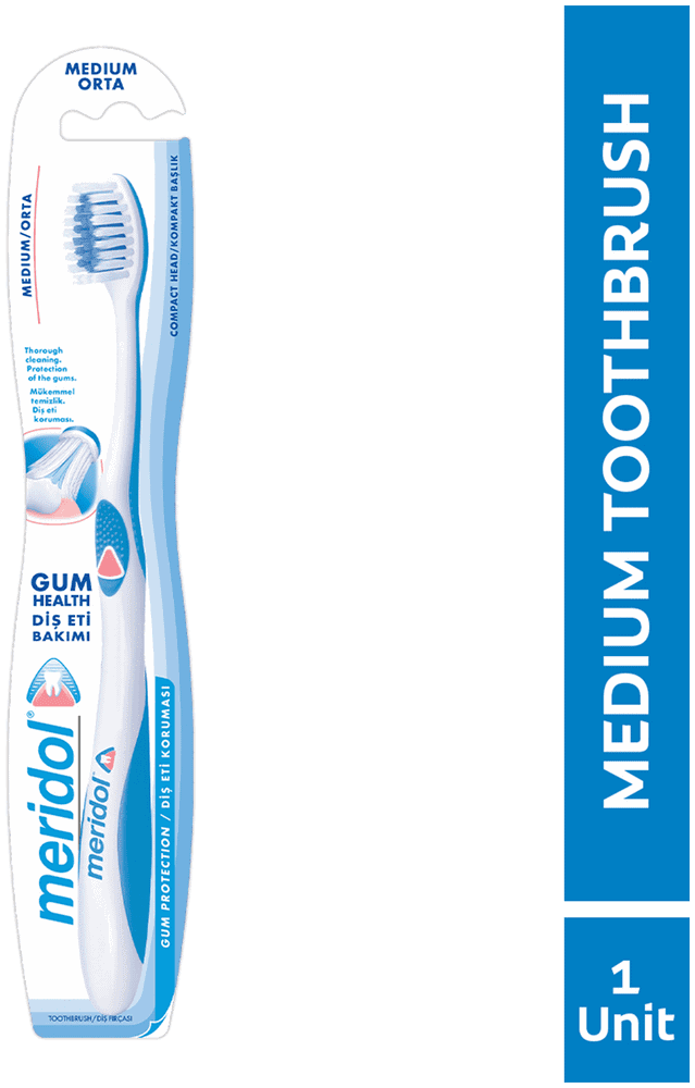Meridol Medium Toothbrush 1s