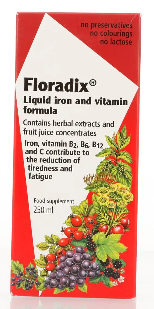 Floradix Liquid Iron & Vitamin Formula 250ml
